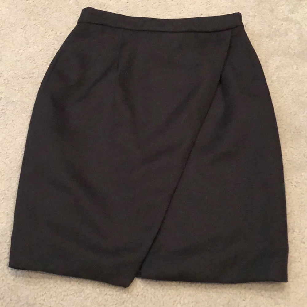 black fancy skirt